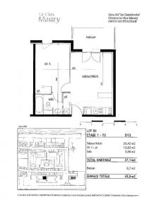 Vente Appartement 2 pices MONTAUBAN 82000