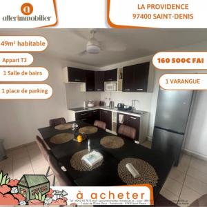 Vente Appartement 3 pices SAINT-DENIS 97400