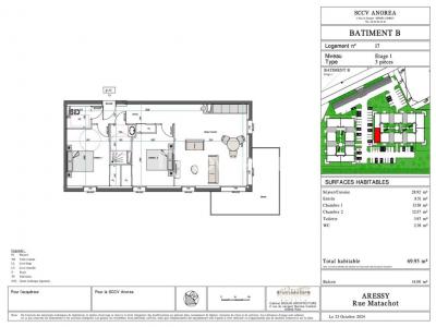 Vente Appartement 3 pices ARESSY 64320