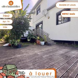 Location Appartement 4 pi�ces RIVIERE-SAINT-LOUIS 97421