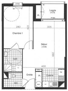 Location Appartement 2 pi�ces NANTES 44300