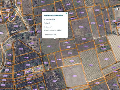 Vente Terrain PALAU-DEL-VIDRE 66690