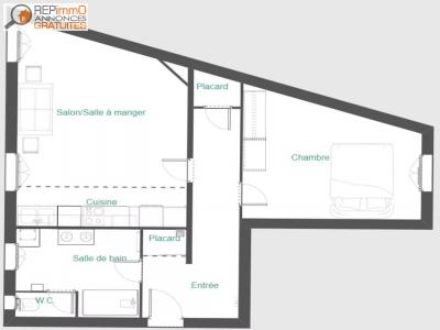 Location Appartement 2 pi�ces EAUBONNE 95600