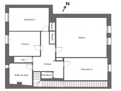 Vente Appartement 4 pi�ces CHATEAUNEUF-DU-FAOU 29520