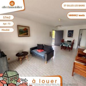 Location Appartement 3 pi�ces SAINT-GILLES-LES-BAINS 97434