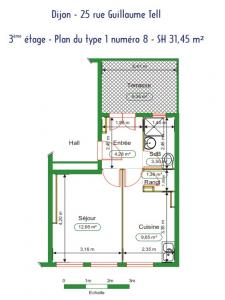 Location Appartement DIJON 21000
