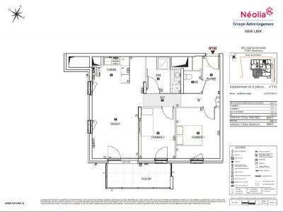 Location Appartement 3 pi�ces STRASBOURG 67200