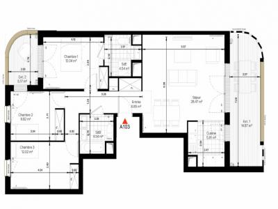 Vente Appartement 4 pi�ces CHATILLON 92320