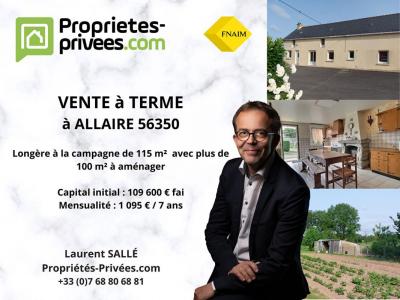 Vente Maison 6 pi�ces ALLAIRE 56350