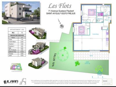 Vente Appartement 3 pi�ces SAINT-AYGULF 83370