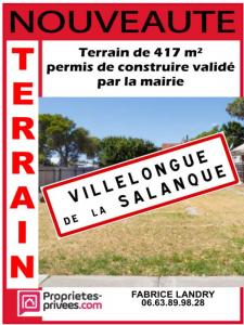 Vente Terrain VILLELONGUE-DE-LA-SALANQUE 66410