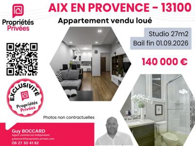Vente Appartement BEAURECUEIL 13100