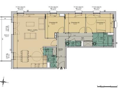 Vente Appartement 4 pi�ces WAMBRECHIES 59118