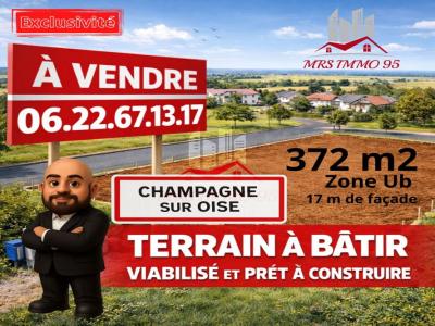 Vente Terrain CHAMPAGNE-SUR-OISE 95660
