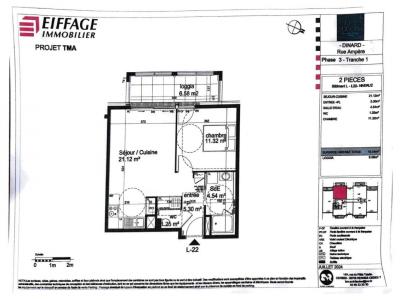 Location Appartement 2 pi�ces DINARD 35800