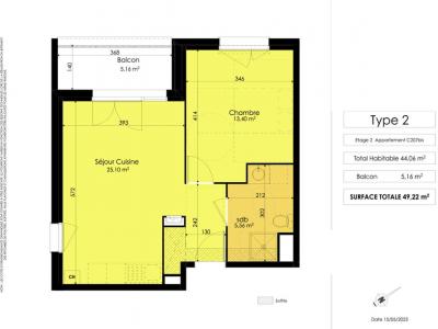 Location Appartement 2 pi�ces VALENCIENNES 59300