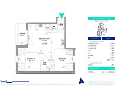Location Appartement 3 pi�ces OUISTREHAM 14150