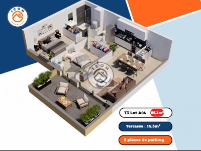 Vente Appartement 3 pi�ces PORTO-VECCHIO 20137