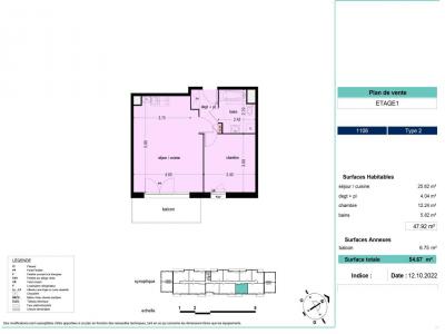 Location Appartement 2 pi�ces LENS 62300