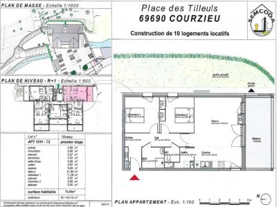 Location Appartement 3 pi�ces COURZIEU 69690