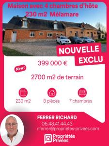 Vente Maison 8 pi�ces MELAMARE 76170