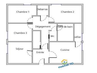 Location Appartement 4 pi�ces LURE 70200