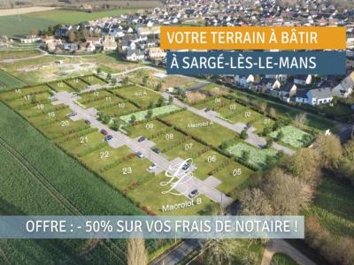 Vente Terrain SARGE-LES-LE-MANS 72190