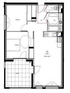 Location Appartement 3 pi�ces GRENOBLE 38100