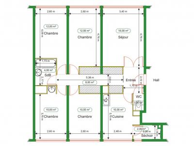 Location Appartement 5 pi�ces CHENOVE 21300