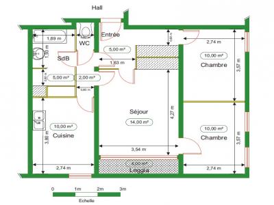 Location Appartement 3 pi�ces CHENOVE 21300
