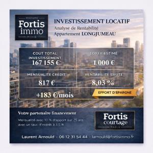 Vente Appartement 3 pi�ces LONGJUMEAU 91160