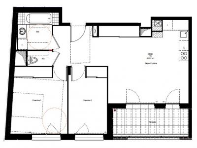 Location Appartement 3 pi�ces CHAMBERY 73000