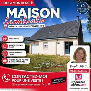 Vente Maison 6 pi�ces ROUGEMONTIERS 27350