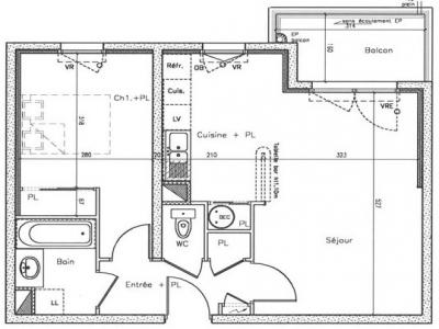 Location Appartement 2 pi�ces NANTES 44300