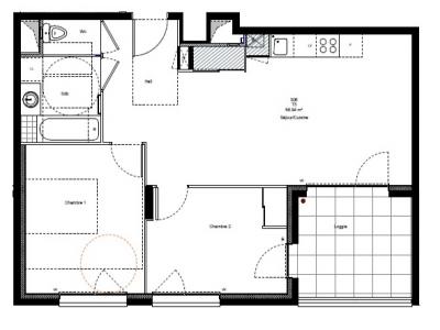 Location Appartement 3 pi�ces CHAMBERY 73000