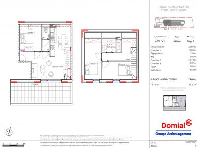 Location Appartement 4 pi�ces LINGOLSHEIM 67380