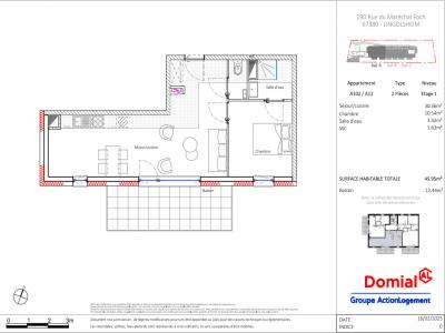 Location Appartement LINGOLSHEIM 67380
