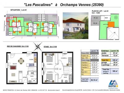 Vente Appartement 4 pi�ces ORCHAMPS-VENNES 25390