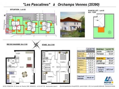 Vente Appartement 5 pi�ces ORCHAMPS-VENNES 25390