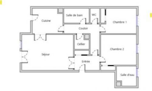 Location Appartement 3 pi�ces MANS 72000