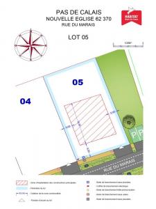 Vente Terrain NOUVELLE-EGLISE 62370