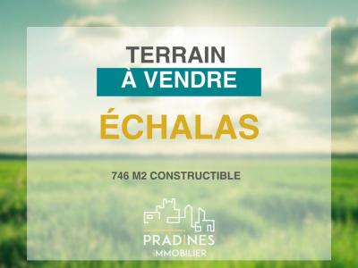 Vente Terrain ECHALAS 69700