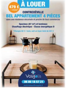 Location Appartement 4 pi�ces CONTREXEVILLE 88140