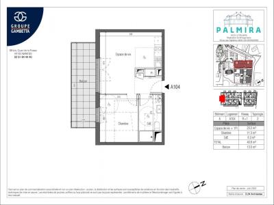 Location Appartement 2 pi�ces SORINIERES 44840