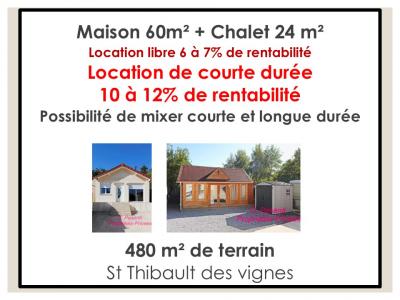 Vente Maison 2 pi�ces SAINT-THIBAULT-DES-VIGNES 77400