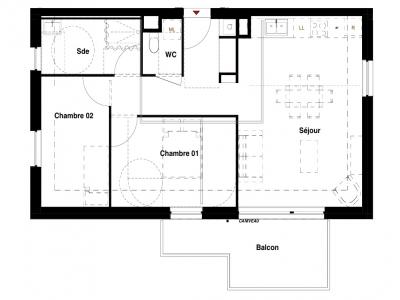 Location Appartement 3 pi�ces MARANGE-SILVANGE 57159