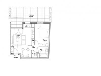 Location Appartement 2 pi�ces NEUVILLE-SUR-SAONE 69250