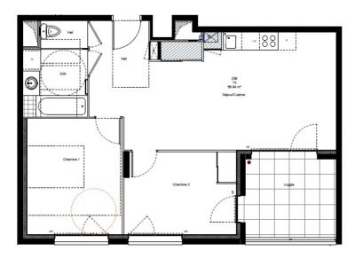 Location Appartement 3 pi�ces CHAMBERY 73000