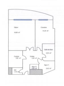 Location Appartement 2 pi�ces NANTES 44000