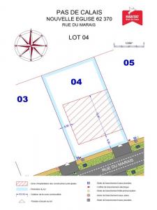 Vente Terrain NOUVELLE-EGLISE 62370